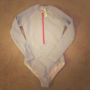 J Crew One Piece Suit with long sleeve